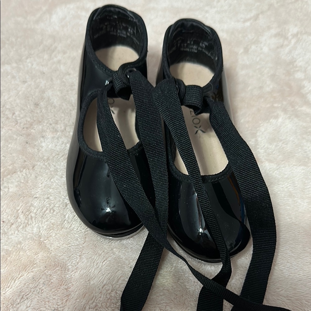 Chic Black Tap Shoes